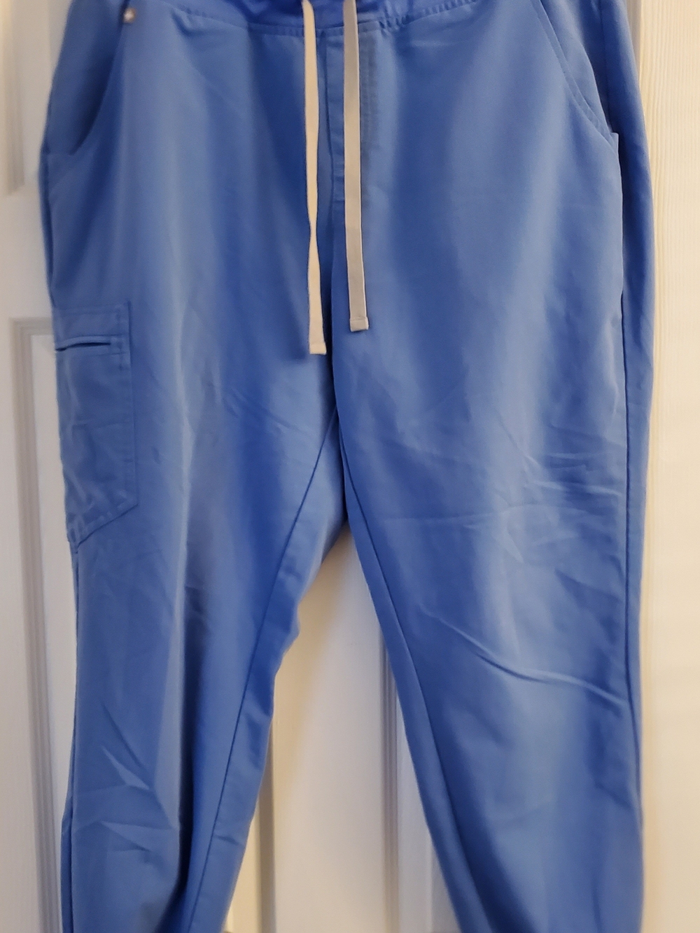 FIGS Zamora Jogger Scrub Pants Womens XL Blue Medical Nursing